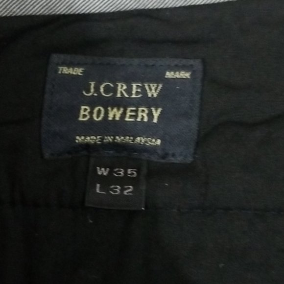 J Crew Classic Fit Bowery Pants 35x32 - Picture 4 of 5